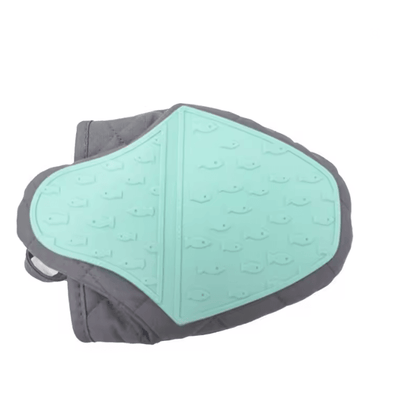 Silicone Fish Shaped Heat Resistant Oven Glove