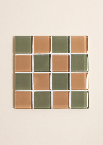 Glass Tile Coaster